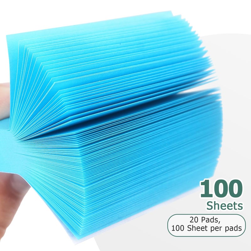 Eastern Wolf Sticky Notes 1.5x2 Self-Stick Notes 10 Bright Multi Colors Sticky Notes 20 Pads 100 Sheet/Pad - Image 4